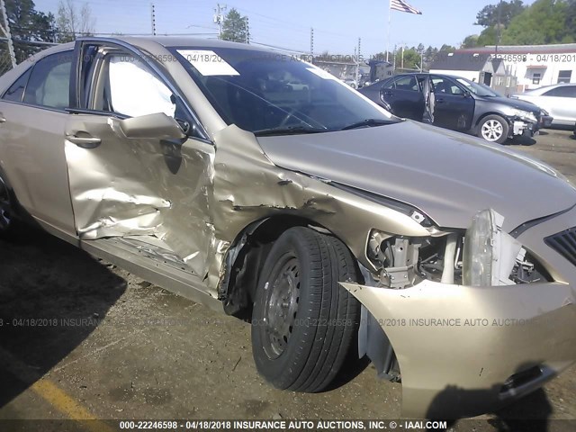 4T1BE46K09U406906 - 2009 TOYOTA CAMRY SE/LE/XLE Champagne photo 6