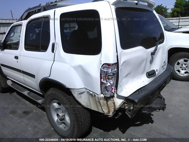 5N1ED28Y62C564281 - 2002 NISSAN XTERRA XE/SE WHITE photo 6