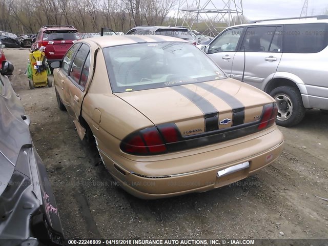 2G1WL52M2V9139406 - 1997 CHEVROLET LUMINA LS BROWN photo 3