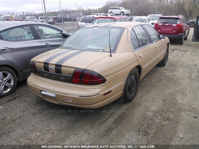 2G1WL52M2V9139406 - 1997 CHEVROLET LUMINA LS BROWN photo 4