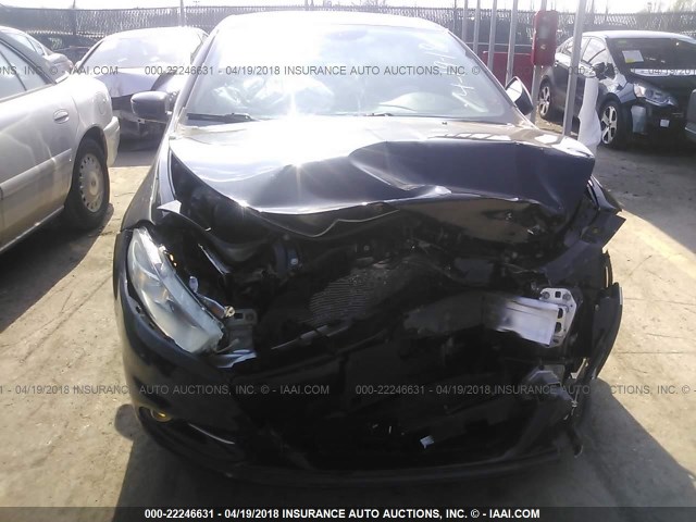 1C3CDFEB4ED826837 - 2014 DODGE DART GT BLACK photo 6