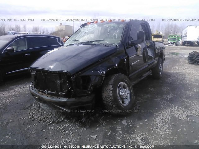 3D7LX38C16G254867 - 2006 DODGE RAM 3500 ST/SLT BLACK photo 2