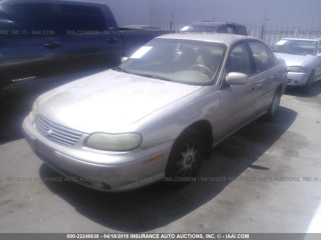 1G1NE52MXW6168523 - 1998 CHEVROLET MALIBU LS GOLD photo 2