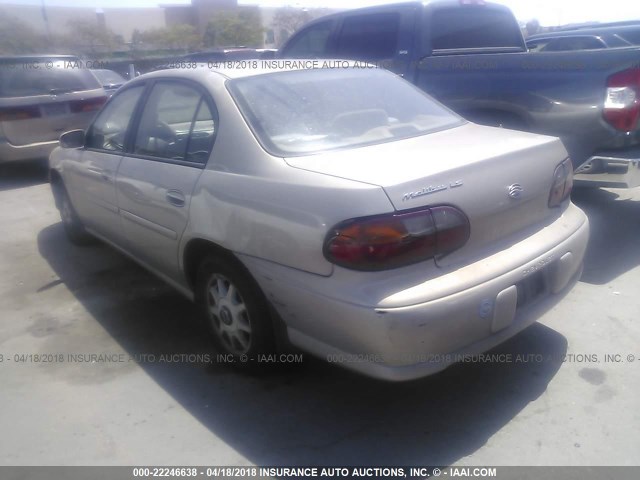 1G1NE52MXW6168523 - 1998 CHEVROLET MALIBU LS GOLD photo 3