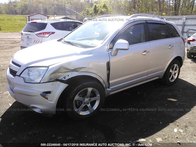 3GNFL4E53CS599509 - 2012 CHEVROLET CAPTIVA SPORT/LTZ SILVER photo 2