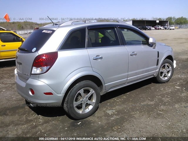 3GNFL4E53CS599509 - 2012 CHEVROLET CAPTIVA SPORT/LTZ SILVER photo 4