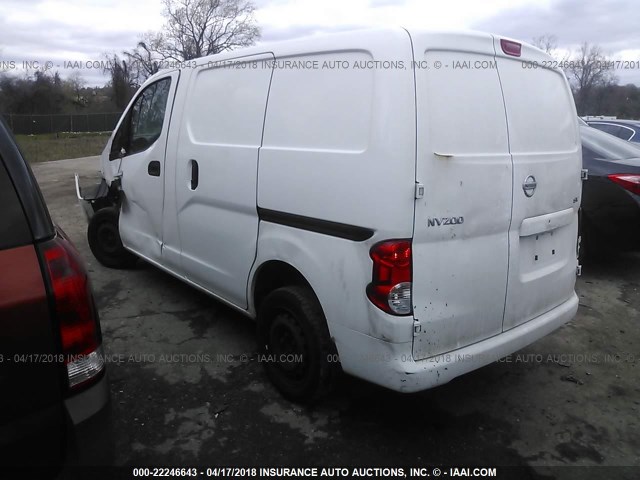 3N6CM0KN6EK693342 - 2014 NISSAN NV200 2.5S/2.5SV WHITE photo 3