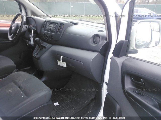 3N6CM0KN6EK693342 - 2014 NISSAN NV200 2.5S/2.5SV WHITE photo 5