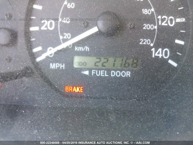 JT2BF22K1Y0258159 - 2000 TOYOTA CAMRY CE/LE/XLE ლურჯი ფოტო 7