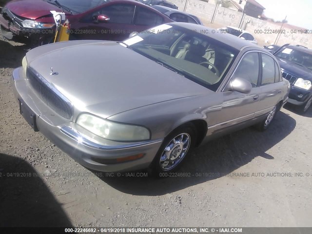 1G4CW54K924116020 - 2002 BUICK PARK AVENUE  BEIGE photo 2