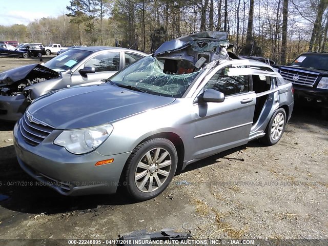 1C3CC5FB9AN147260 - 2010 CHRYSLER SEBRING LIMITED GRAY photo 2