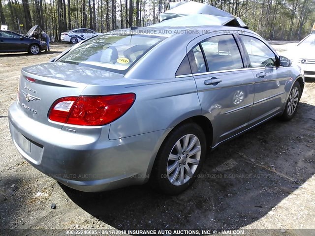 1C3CC5FB9AN147260 - 2010 CHRYSLER SEBRING LIMITED GRAY photo 4