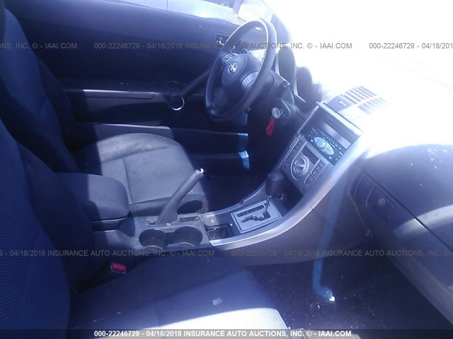 JTKDE177670156879 - 2007 TOYOTA SCION TC 灰色 照片 5