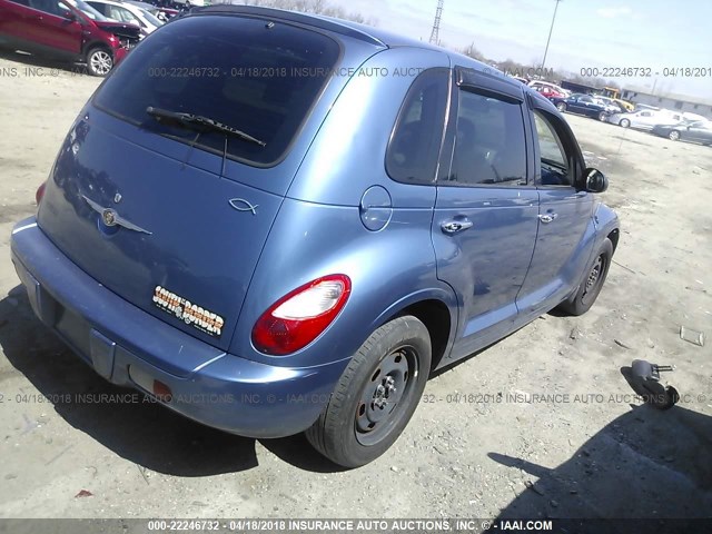 3A4FY48B47T584149 - 2007 CHRYSLER PT CRUISER BLUE photo 4