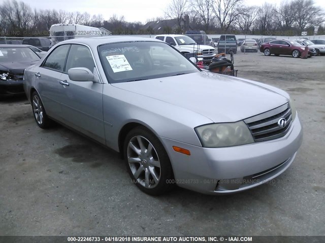 JNKAY41E83M003612 - 2003 INFINITI M45 SILVER photo 1