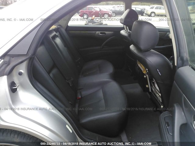 JNKAY41E83M003612 - 2003 INFINITI M45 SILVER photo 8