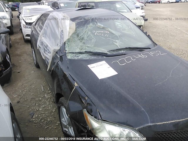 4T1BE46K98U256129 - 2008 TOYOTA CAMRY CE/LE/XLE/SE BLACK photo 6