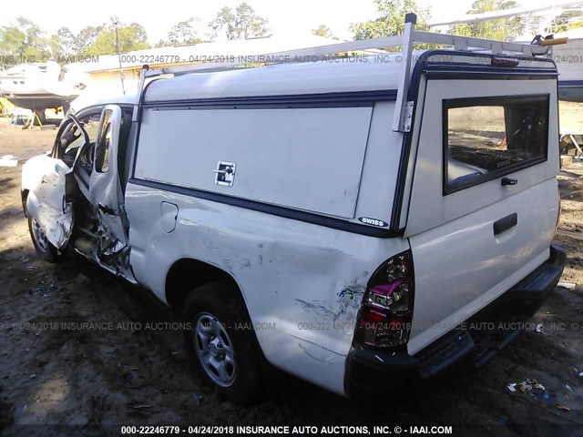 5TFTX4CN7FX060705 - 2015 TOYOTA TACOMA ACCESS CAB Weiß Foto 3