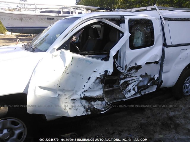 5TFTX4CN7FX060705 - 2015 TOYOTA TACOMA ACCESS CAB Weiß Foto 6