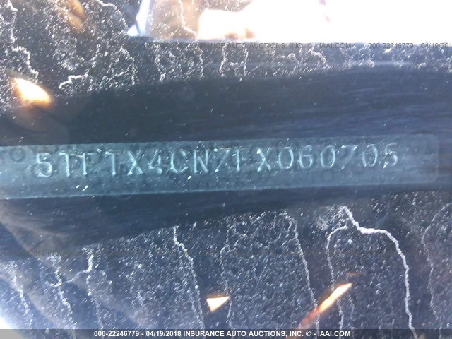 5TFTX4CN7FX060705 - 2015 TOYOTA TACOMA ACCESS CAB Weiß Foto 9