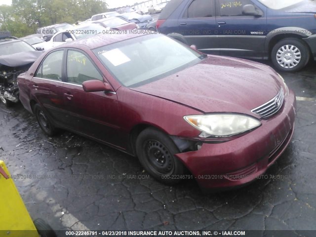 4T1BE32K66U129884 - 2006 TOYOTA CAMRY LE/XLE/SE 勃艮第红 照片 1
