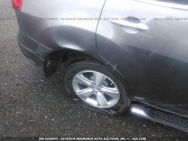 2HNYD2H6XAH532164 - 2010 ACURA MDX TECHNOLOGY GRAY photo 6
