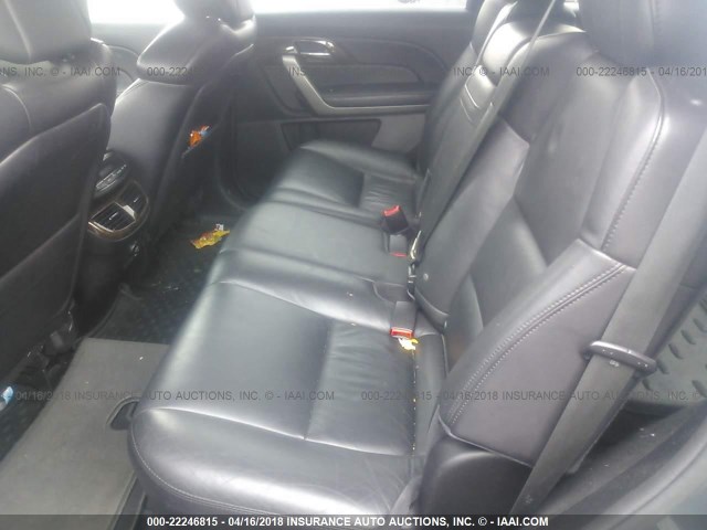 2HNYD2H6XAH532164 - 2010 ACURA MDX TECHNOLOGY GRAY photo 8