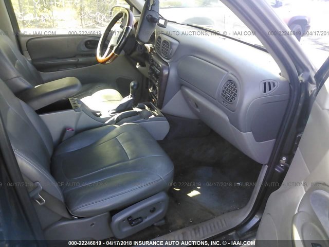 1GNES16P236181301 - 2003 CHEVROLET TRAILBLAZER EXT GRAY photo 5