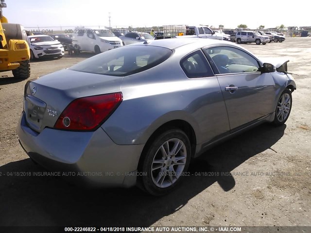 1N4BL24E88C109971 - 2008 NISSAN ALTIMA 3.5SE GRAY photo 4