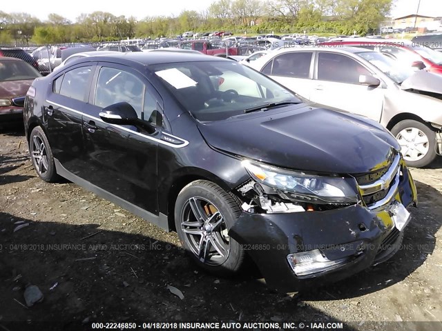 1G1RD6E49DU135396 - 2013 CHEVROLET VOLT BLACK photo 1