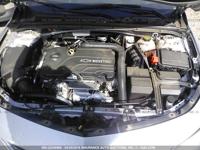 1G1ZB5ST7GF333401 - 2016 CHEVROLET MALIBU LS 银色 照片 10