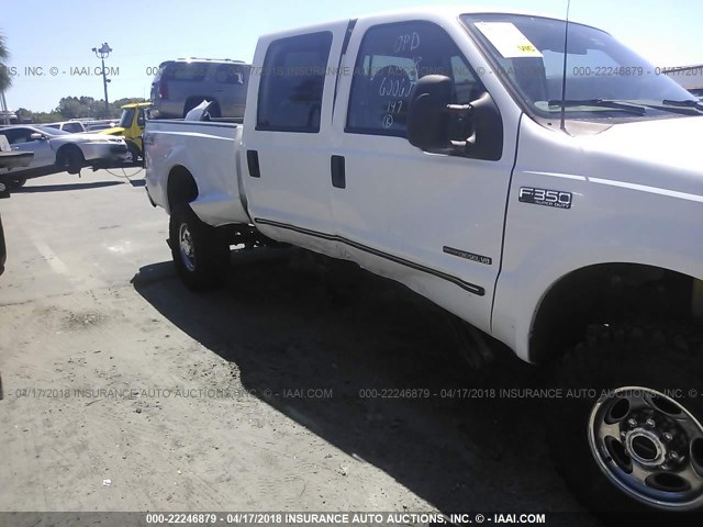 1FTSW31FXYEC07974 - 2000 FORD F350 SRW SUPER DUTY WHITE photo 6