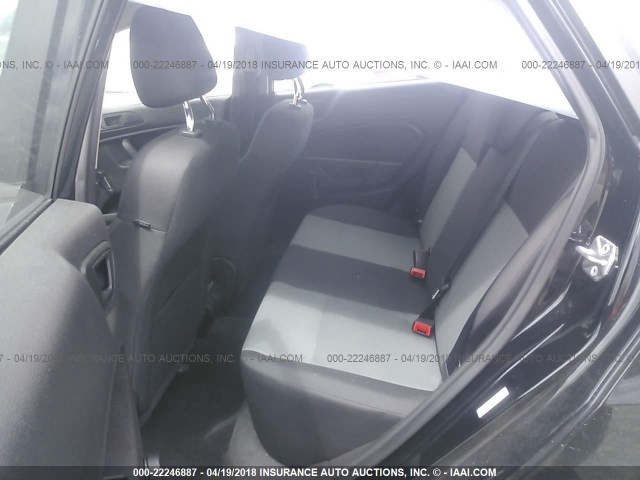 3FADP4AJ9GM159124 - 2016 FORD FIESTA S BLACK photo 8