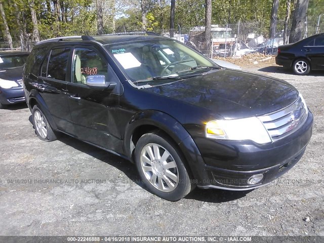 1FMDK03W58GA06483 - 2008 FORD TAURUS X LIMITED BLACK photo 1