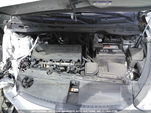 KM8JUCAC9DU595217 - 2013 HYUNDAI TUCSON GLS/LIMITED 银色 照片 10