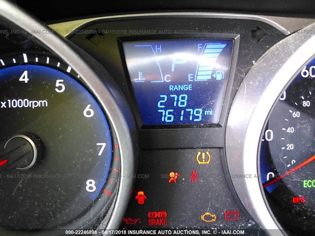 KM8JUCAC9DU595217 - 2013 HYUNDAI TUCSON GLS/LIMITED 银色 照片 7