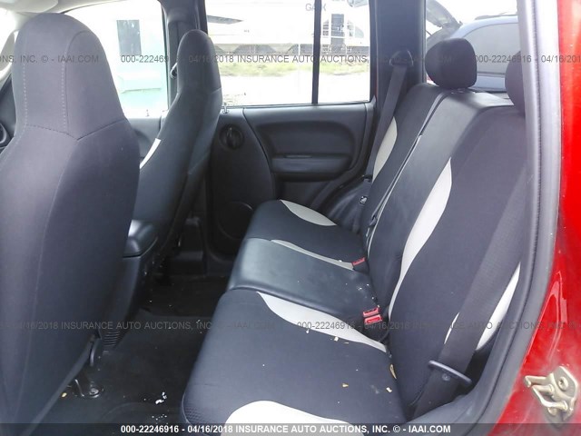 1J4GK48K13W705665 - 2003 JEEP LIBERTY SPORT/FREEDOM წითელი ფოტო 8