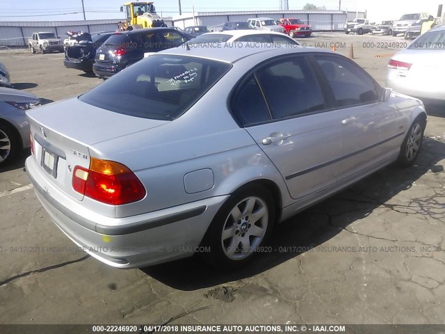 WBAAM3339YFP68386 - 2000 BMW 323 I SILVER photo 4