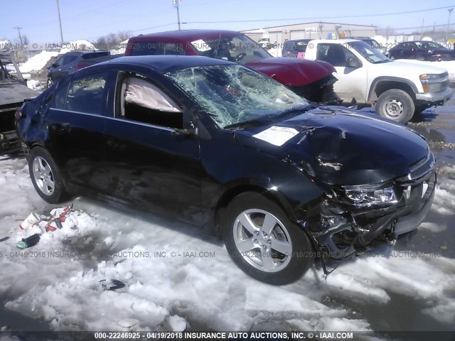 1G1PC5SBXE7448366 - 2014 CHEVROLET CRUZE LT BLACK photo 1