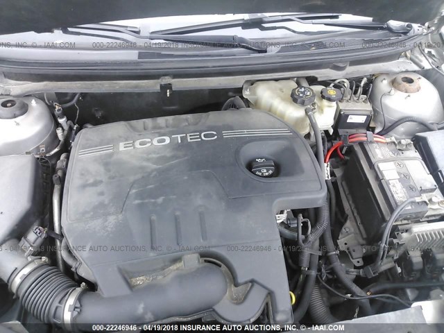 1G1ZH57B28F291509 - 2008 CHEVROLET MALIBU 1LT 银色 照片 10