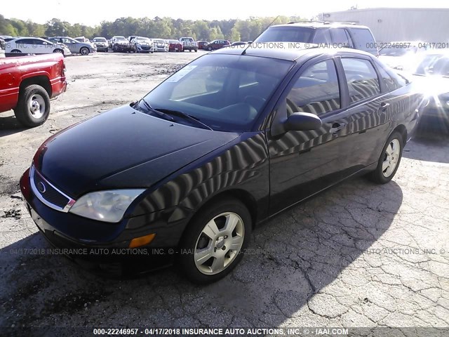 1FAHP34N27W157001 - 2007 FORD FOCUS ZX4/S/SE/SES 黑色 照片 2