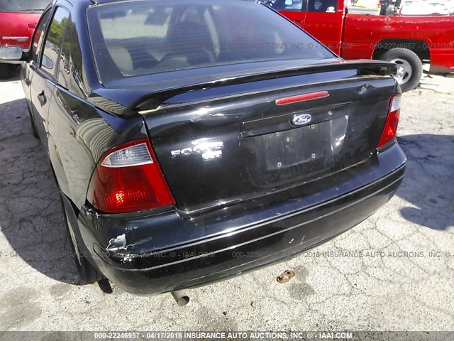 1FAHP34N27W157001 - 2007 FORD FOCUS ZX4/S/SE/SES 黑色 照片 6