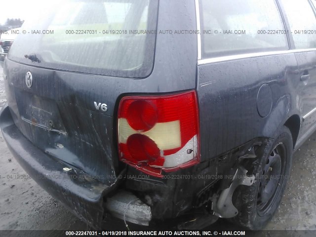 WVWWH63B93E161330 - 2003 VOLKSWAGEN PASSAT GLX 蓝色 照片 6