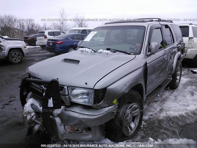 JT3HN86R520387080 - 2002 TOYOTA 4RUNNER SR5 SILVER photo 2