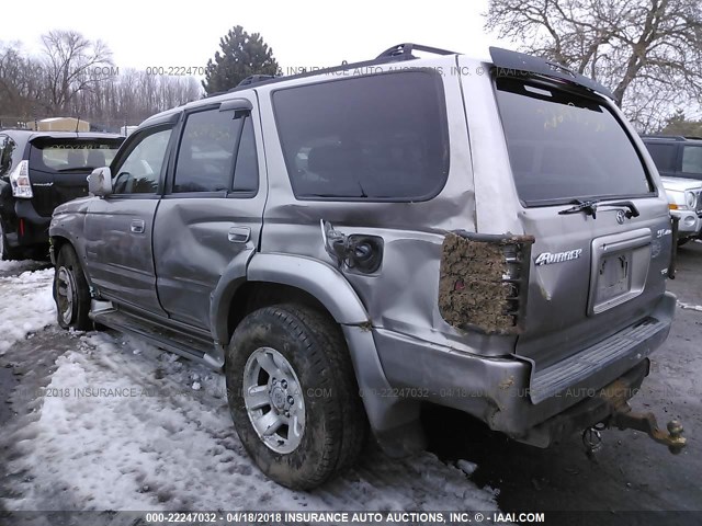 JT3HN86R520387080 - 2002 TOYOTA 4RUNNER SR5 SILVER photo 3