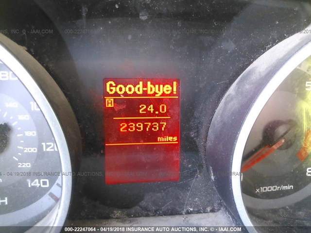 JA4LS21W68Z009938 - 2008 MITSUBISHI OUTLANDER ES წითელი ფოტო 7