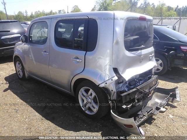 JN8AZ28R49T117475 - 2009 NISSAN CUBE S/SL SILVER photo 3