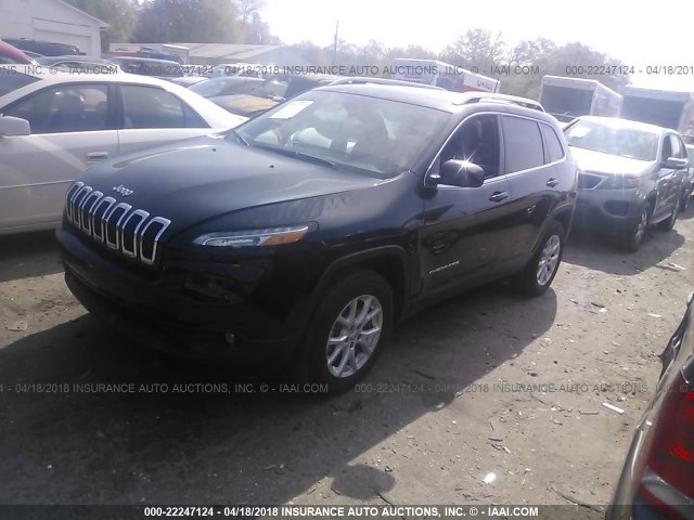 1C4PJMCX4JD583534 - 2018 JEEP CHEROKEE LATITUDE Қара фото 2