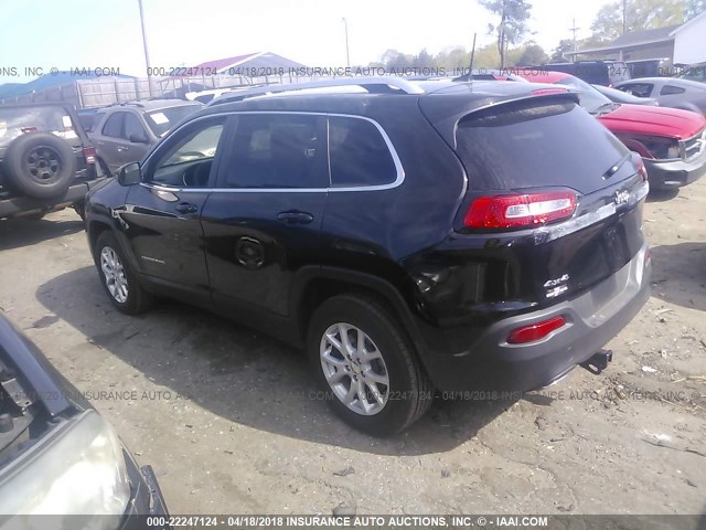 1C4PJMCX4JD583534 - 2018 JEEP CHEROKEE LATITUDE BLACK photo 3