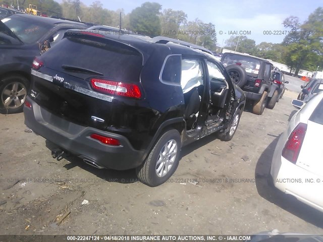 1C4PJMCX4JD583534 - 2018 JEEP CHEROKEE LATITUDE Қара фото 4